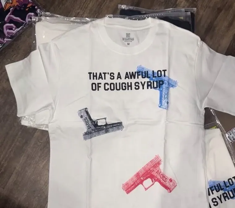 Cough Syrup Pistols Tee