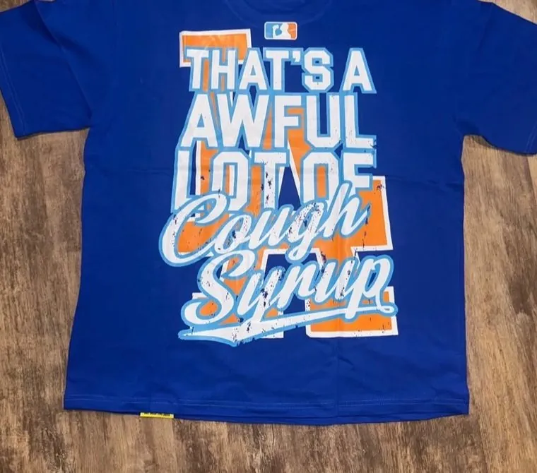 Cough Syrup '04 Tee back