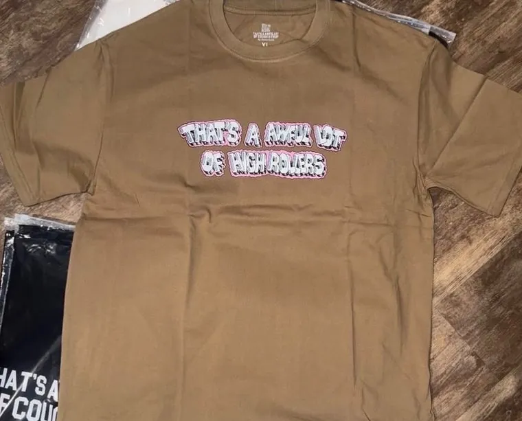 High Rollers Tee front