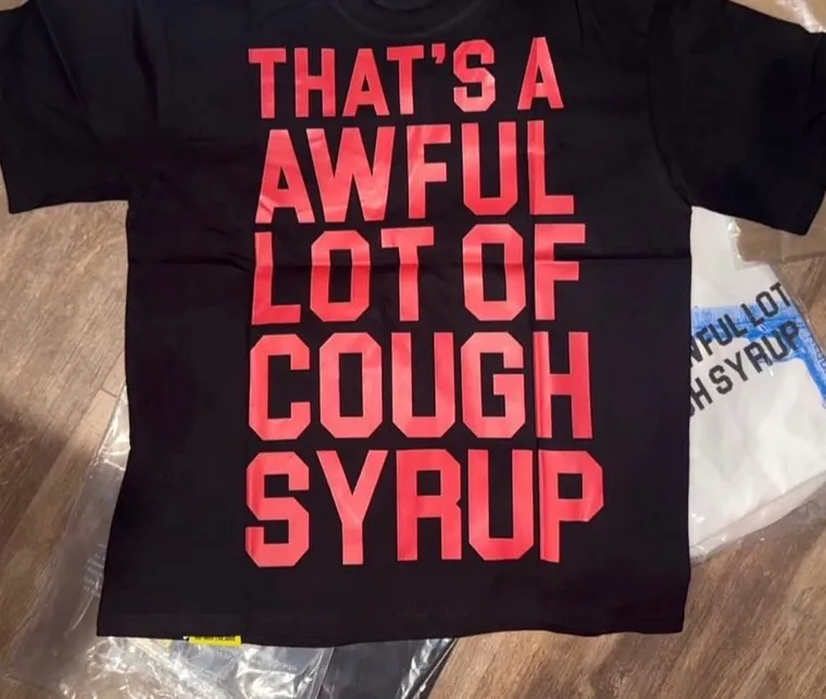 Lone Star Cough Syrup Tee back