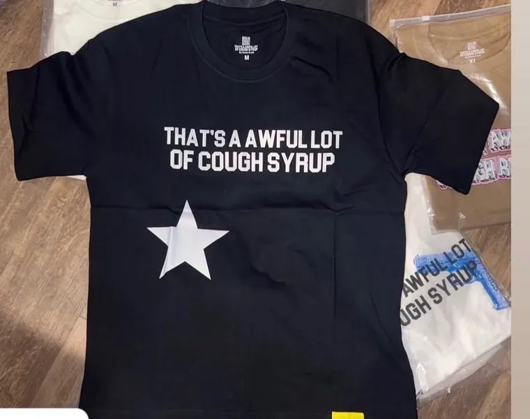 Lone Star Cough Syrup Tee front