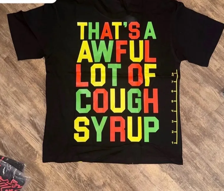 Rasta Cough Syrup Tee back