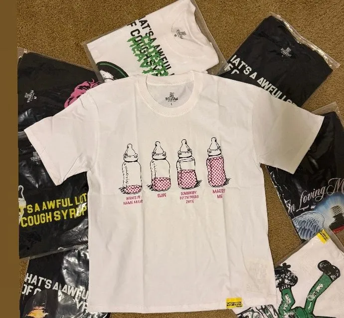 Baby Bottle Tee front